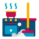 Kitchen Cleaning icon